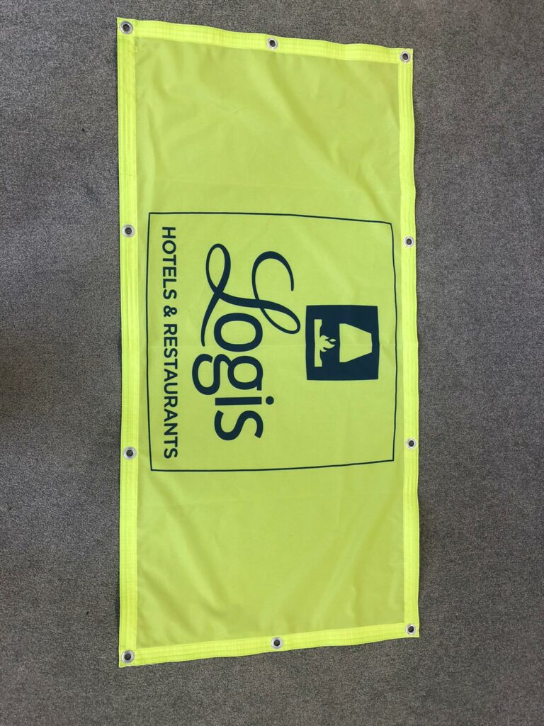 Textile advertising banners