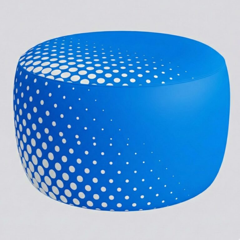 Adria airtight advertising pouf