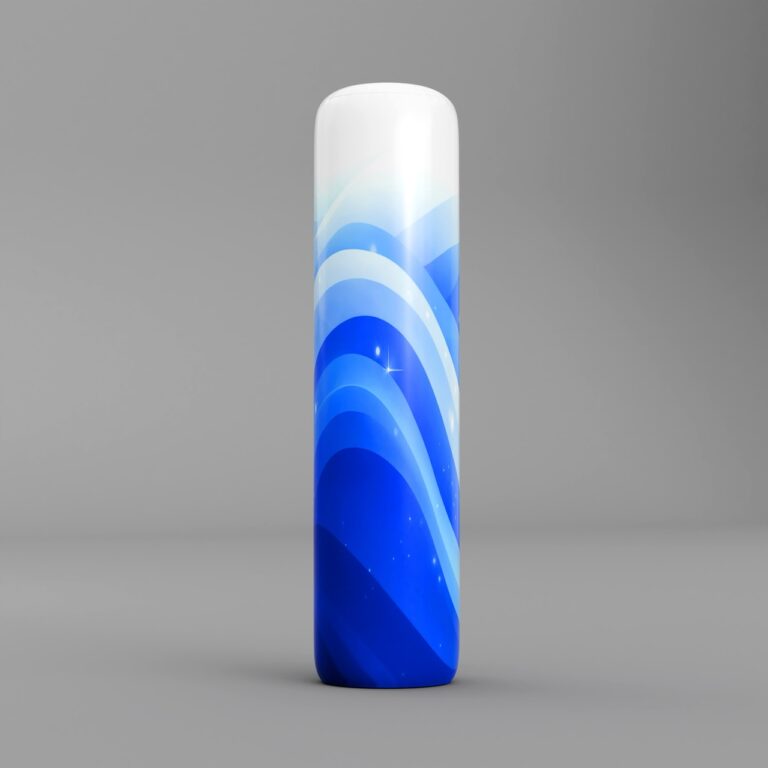 Pulsair pneumatic advertising column