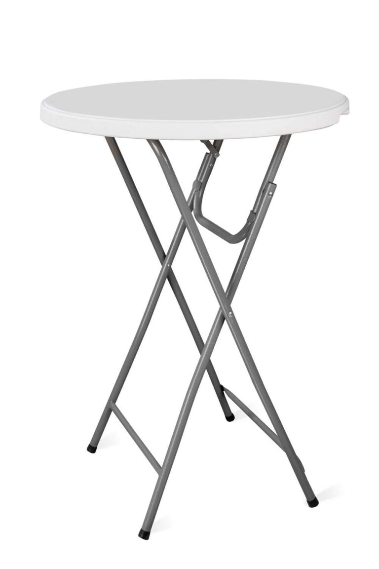 Tall event cocktail table – perfect for catering and stand-up meetings