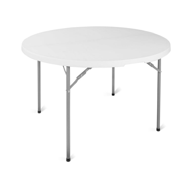 Round event table – foldable table for banquets and events