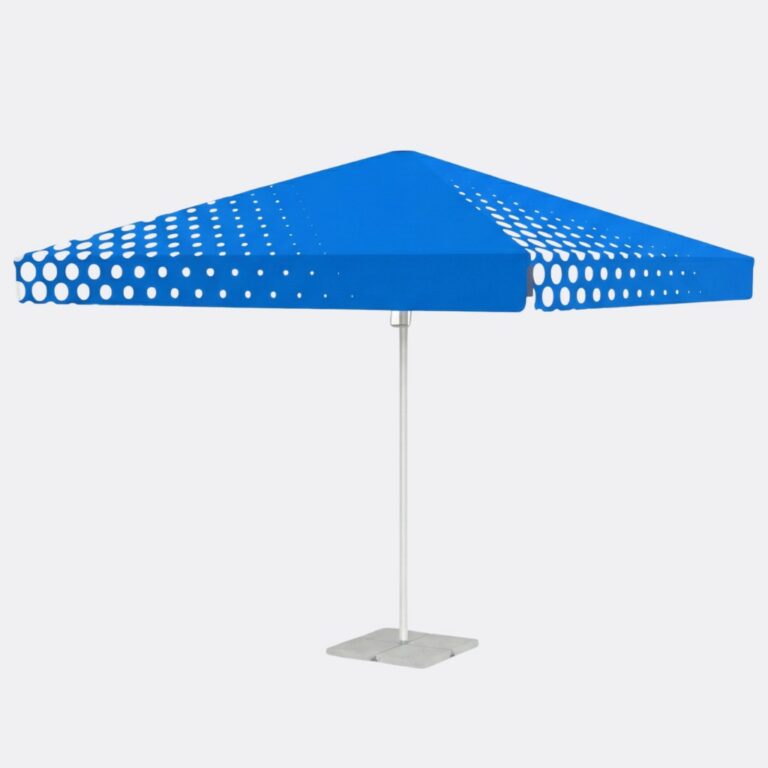 Easy Up square advertising umbrella