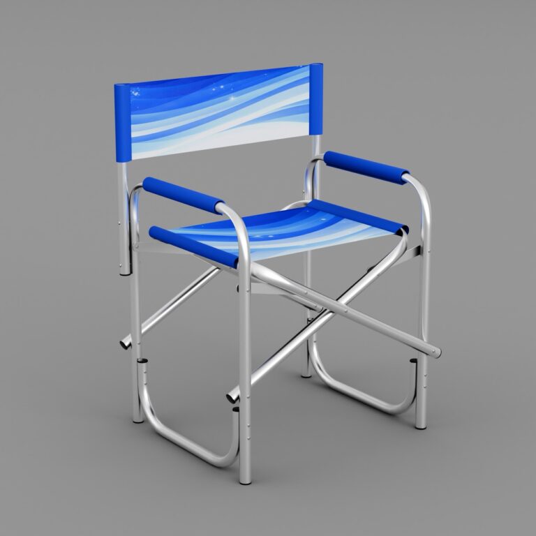 Aluminum director's chair